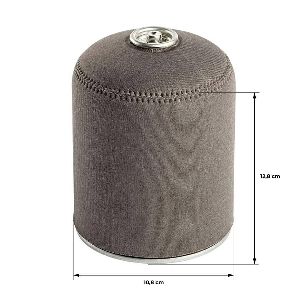 Housse de protection cartouche de gaz néoprène graphite 450 g Gris - Image 2