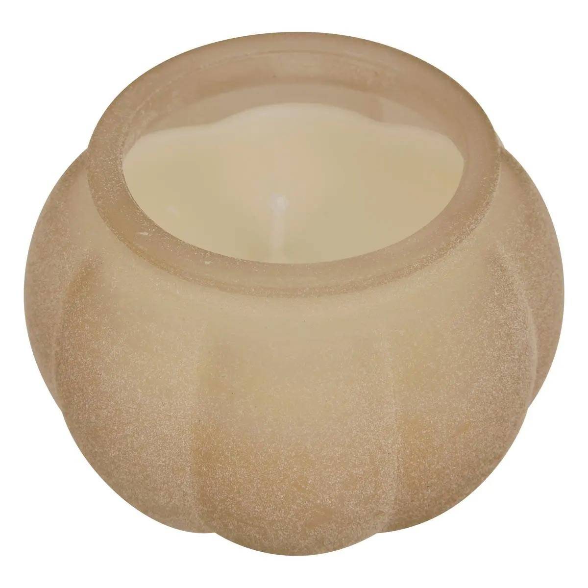 Bougie Parfumée en Verre "Citrouille" 100g Sapin & Eucalyptus - Image 4