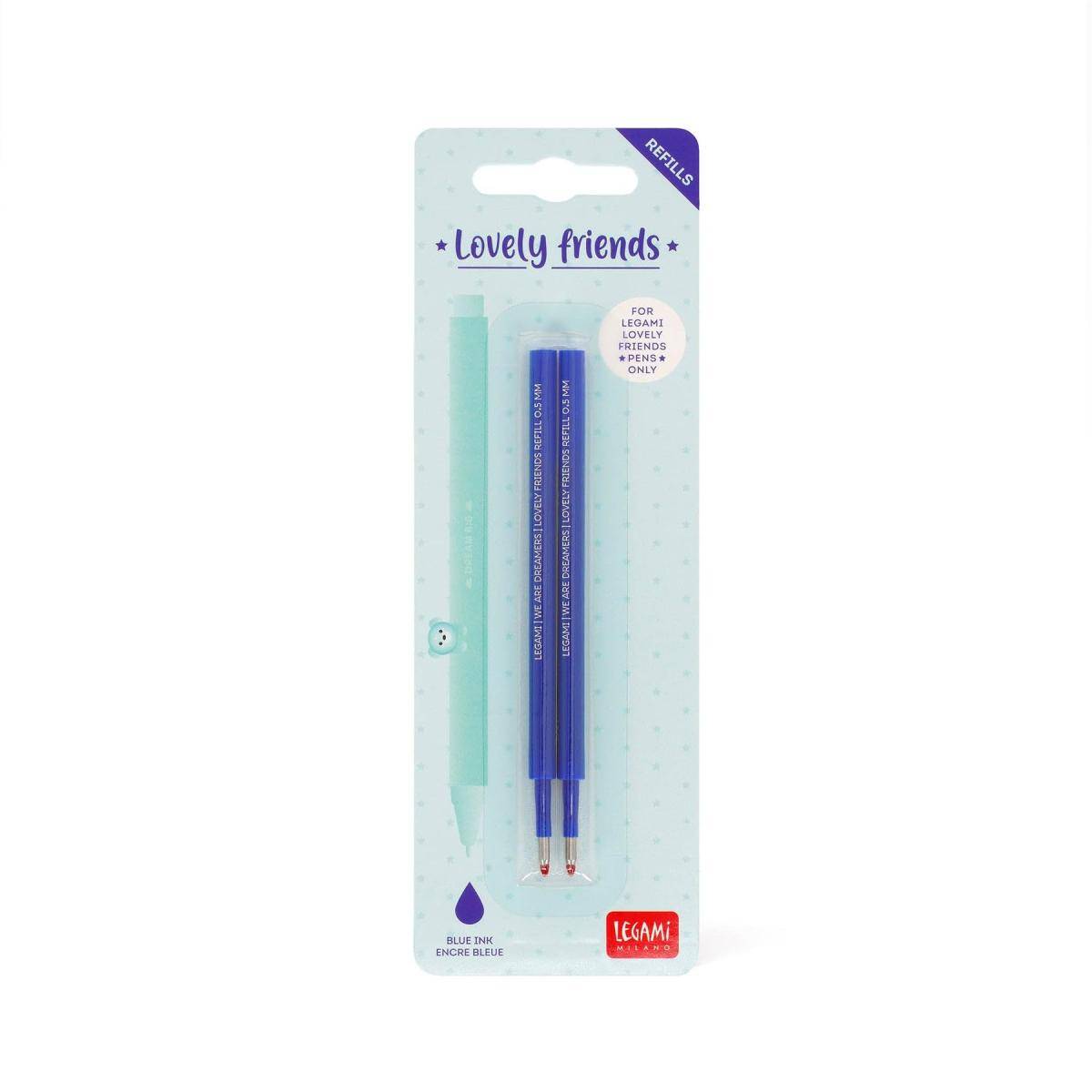 2 recharges Stylo a encre Lovely Friends - LEGAMI