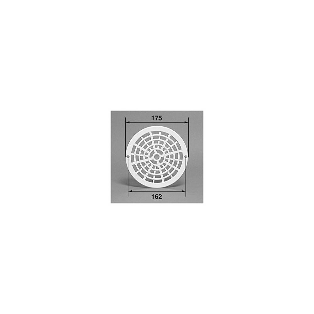 Hayward - Grille bonde de fond ronde pour piscine - Diam 17,5 cm - Blanc - PDFX9938 - Hayward - Imagen 4