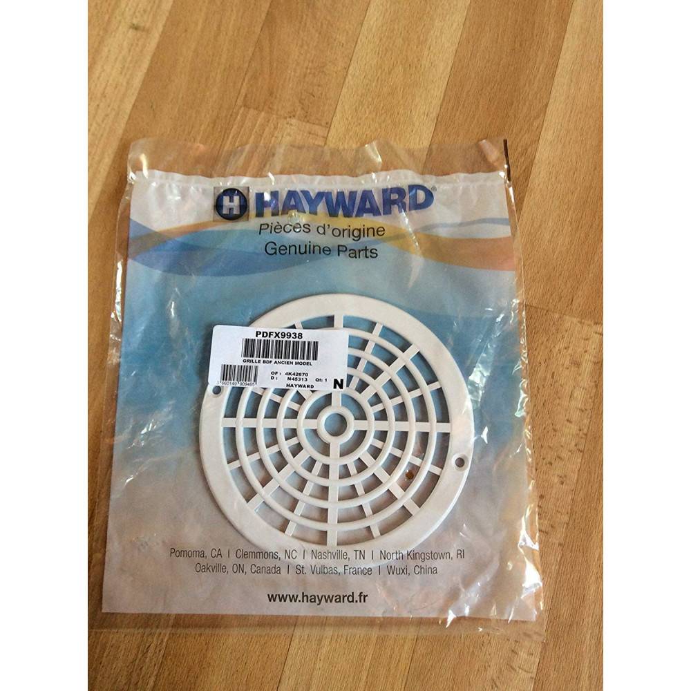Hayward - Grille bonde de fond ronde pour piscine - Diam 17,5 cm - Blanc - PDFX9938 - Hayward - Imagen 3