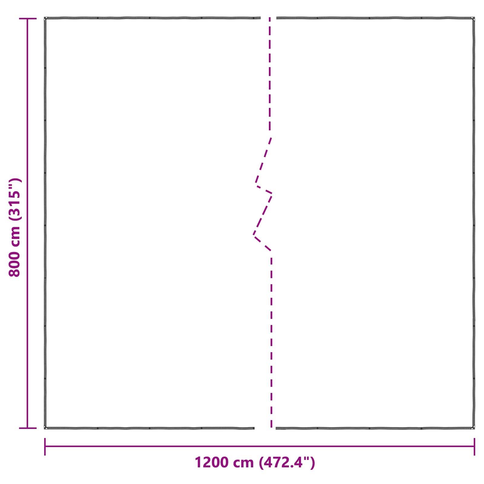 Vidaxl - Couverture pour plantes 8 x 12 m PE Translucide vidaXL 3429331 - Image 3