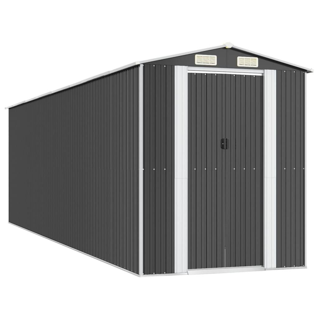 Vidaxl - Abri de jardin Anthracite 192x689x223 cm Métal galvanisé 13.2m² vidaXL 3147455 - Image 2