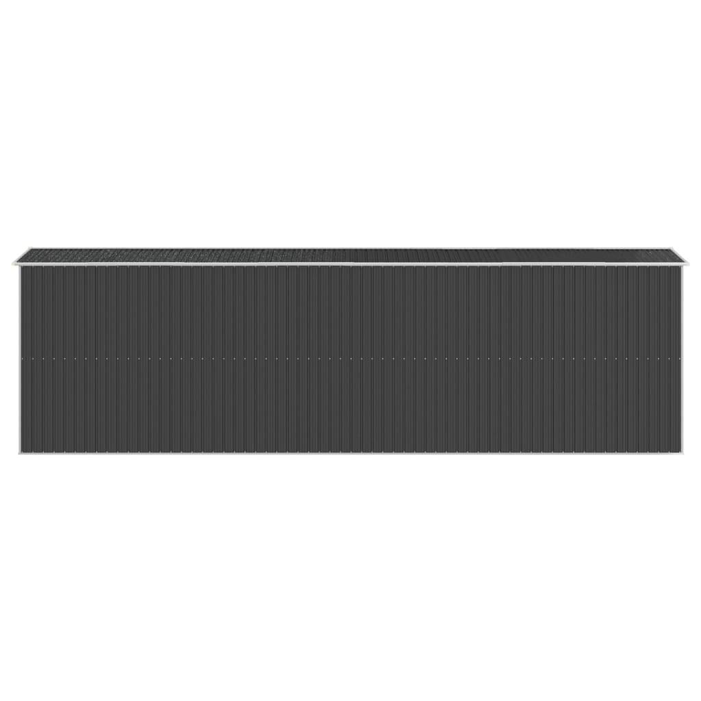 Vidaxl - Abri de jardin Anthracite 192x689x223 cm Métal galvanisé 13.2m² vidaXL 3147455 - Image 7