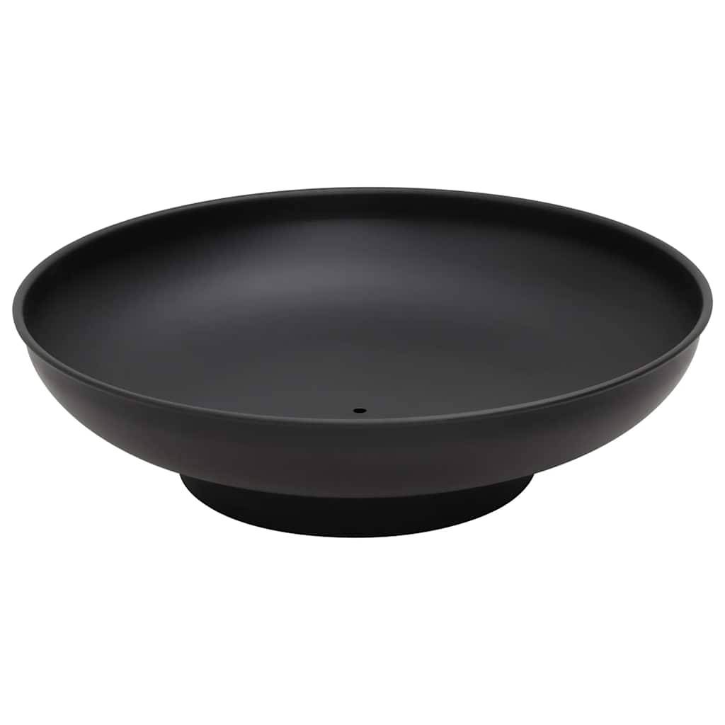 ComfortXL - Brasero Foyer de Jardin en Acier Chauffage d'extérieur pour Terrasse Rond Ø 57 cm Noir – ComfortXL Outdoor Living - Image 1