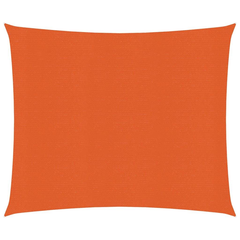 Helloshop26 - Voile d'ombrage 160 g/m² orange 3 x 3 m PEHD - Imagen 1
