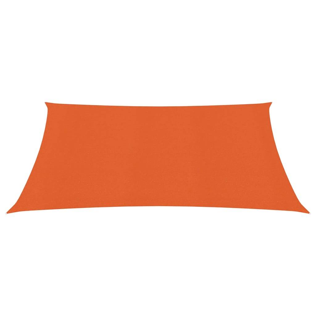 Helloshop26 - Voile d'ombrage 160 g/m² orange 3 x 3 m PEHD - Imagen 2