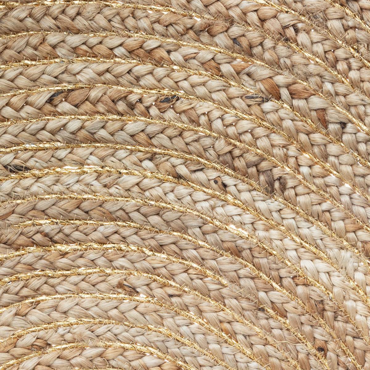 Atmosphera - Tapis "Cosy'ness" jute D80cm - Atmosphera Créateur d'intérieur - Imagen 4