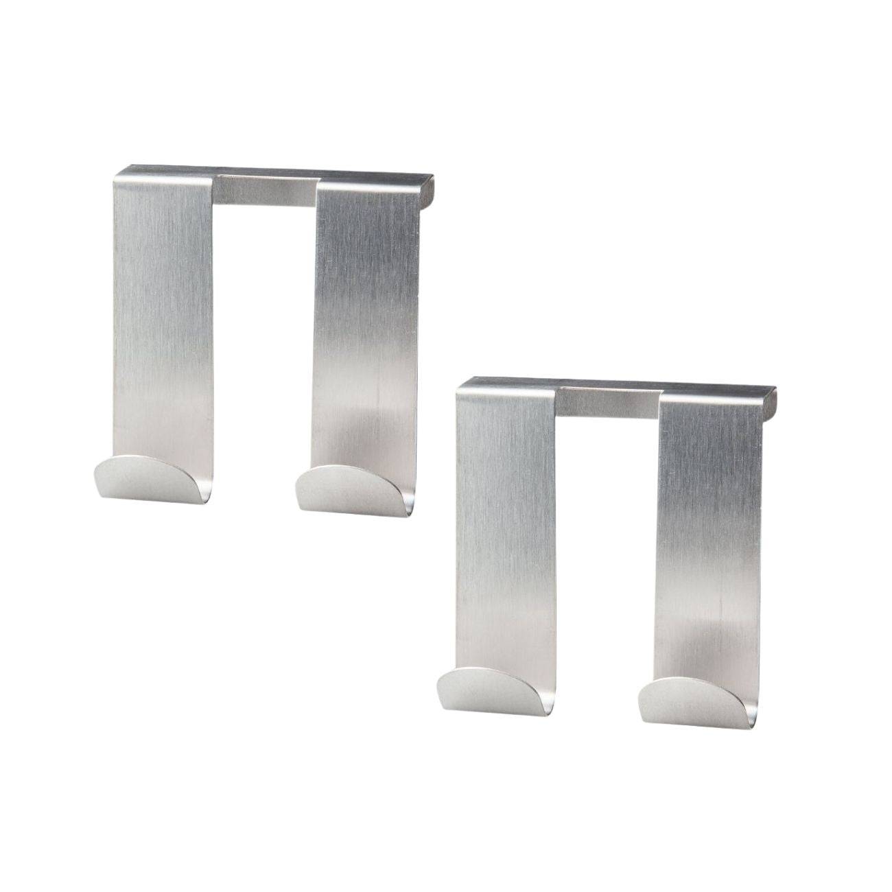 Lot de 2 crochets muraux en métal Fackelmann Tecno - Image 1