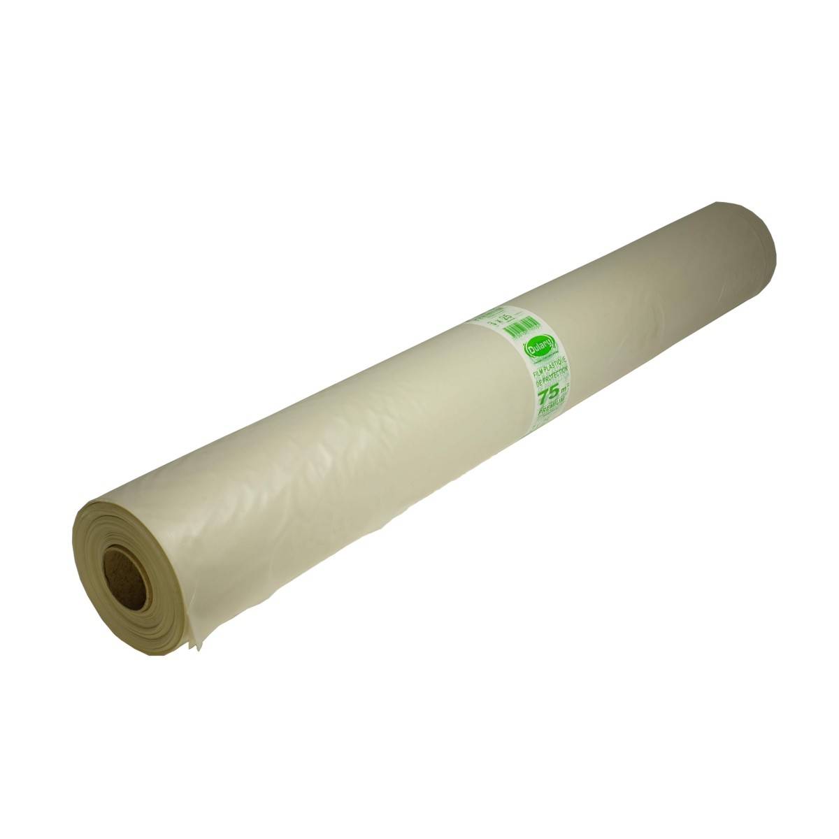 Bache peinture 3x25m 80 Microns Protection sol 75 m² Rouleau, Polyéthylène Translucide , Bâche Chantier Résistante - Imagen 4