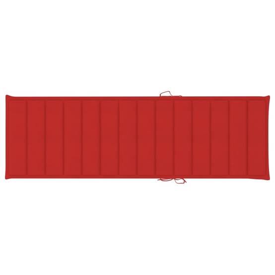 Bain de soleil - Transat - Chaise longue avec table et coussin Pin imprégné - MEUBLE PRO-JU6302 - Image 7