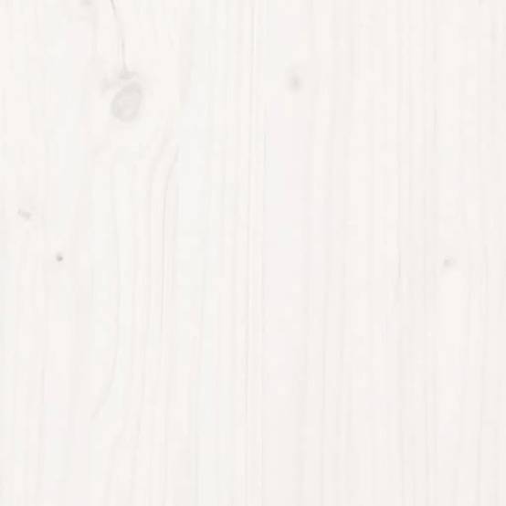 Support à plantes élégant jardin salon 104,5 x 25 x 109,5 cm en bois de pin blanc - Image 4
