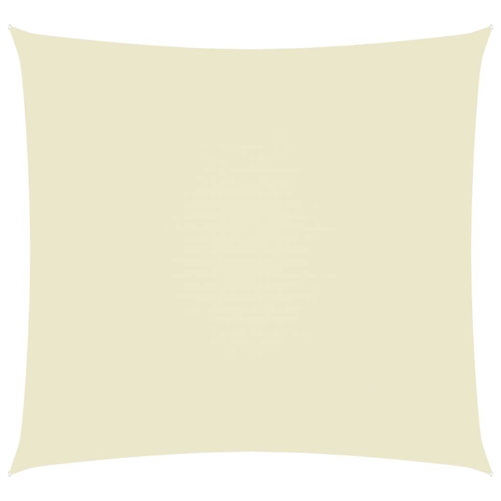 Helloshop26 - Voile toile d'ombrage parasol tissu oxford rectangulaire 2 x 2,5 m crème - Imagen 1