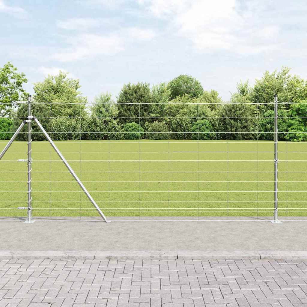 Poteau clôture acier galvanisé 50 x 1,2 m, Poids :60.75kg - PANGIVO - Image 1