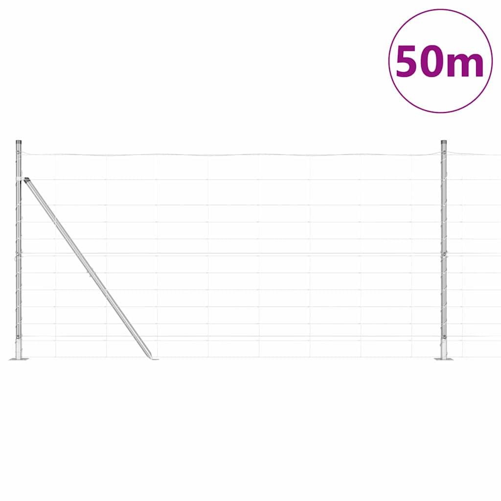 Poteau clôture acier galvanisé 50 x 1,2 m, Poids :60.75kg - PANGIVO - Image 3
