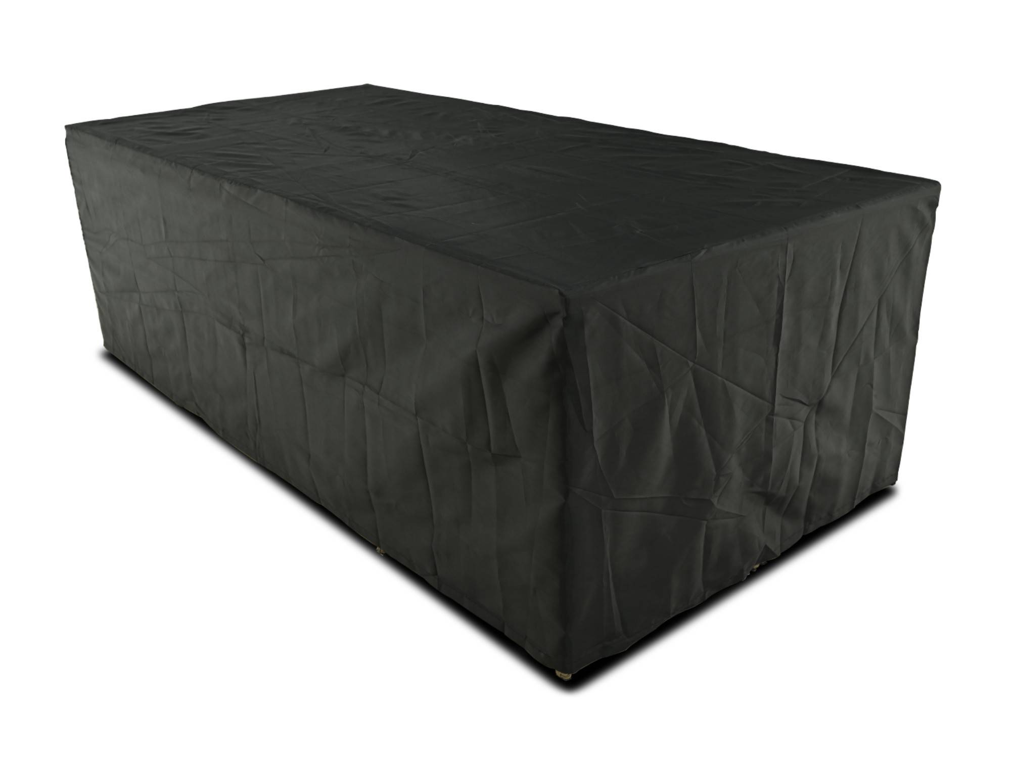 Best Mobilier - Sunny - salon de jardin encastrable 12 places - en résine tressée, plateau polywood - avec housse de protection - noir taupe - Best Mobilier - Imagen 7