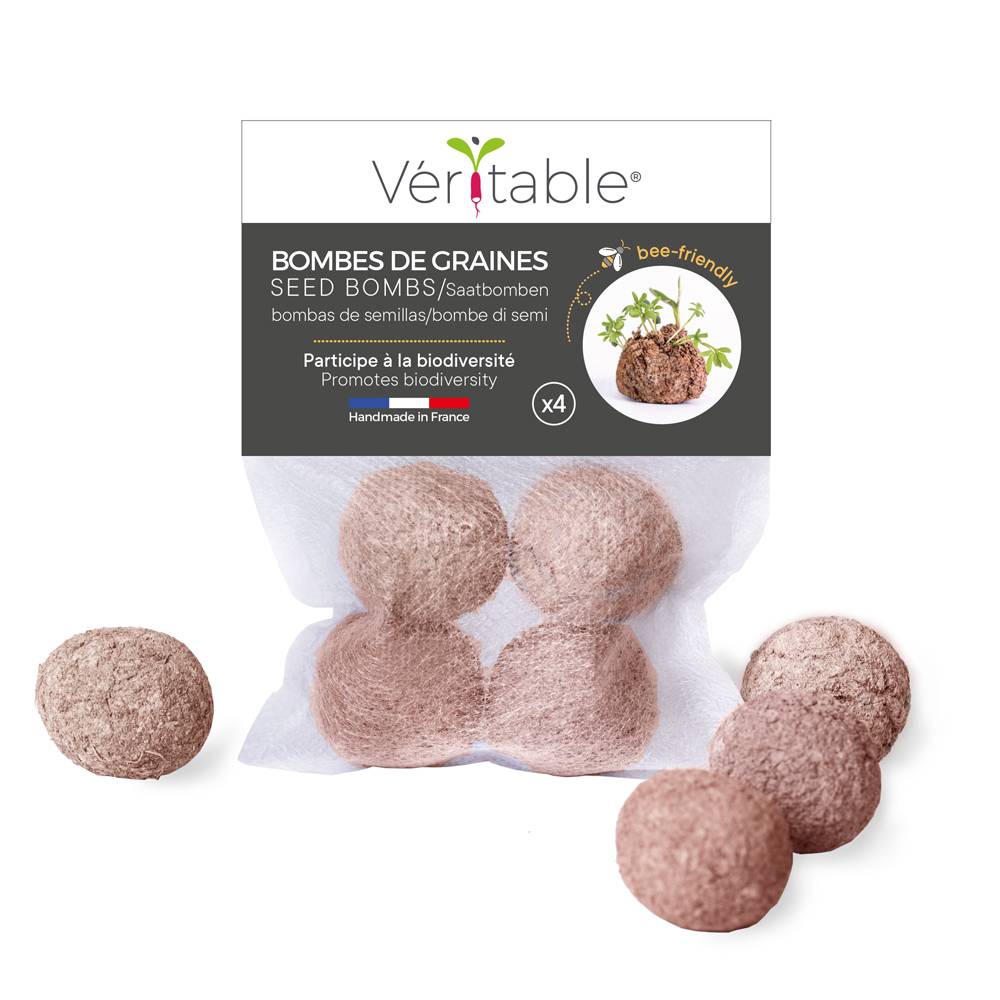 Veritable - Seed bombs zéro déchet - bombes de graines - Véritable - Imagen 1