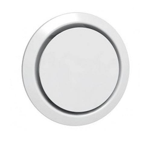 Bouche d'extraction et d'insufflation BER plastique rond réglable BER D125 P - UNELVENT - 853695
