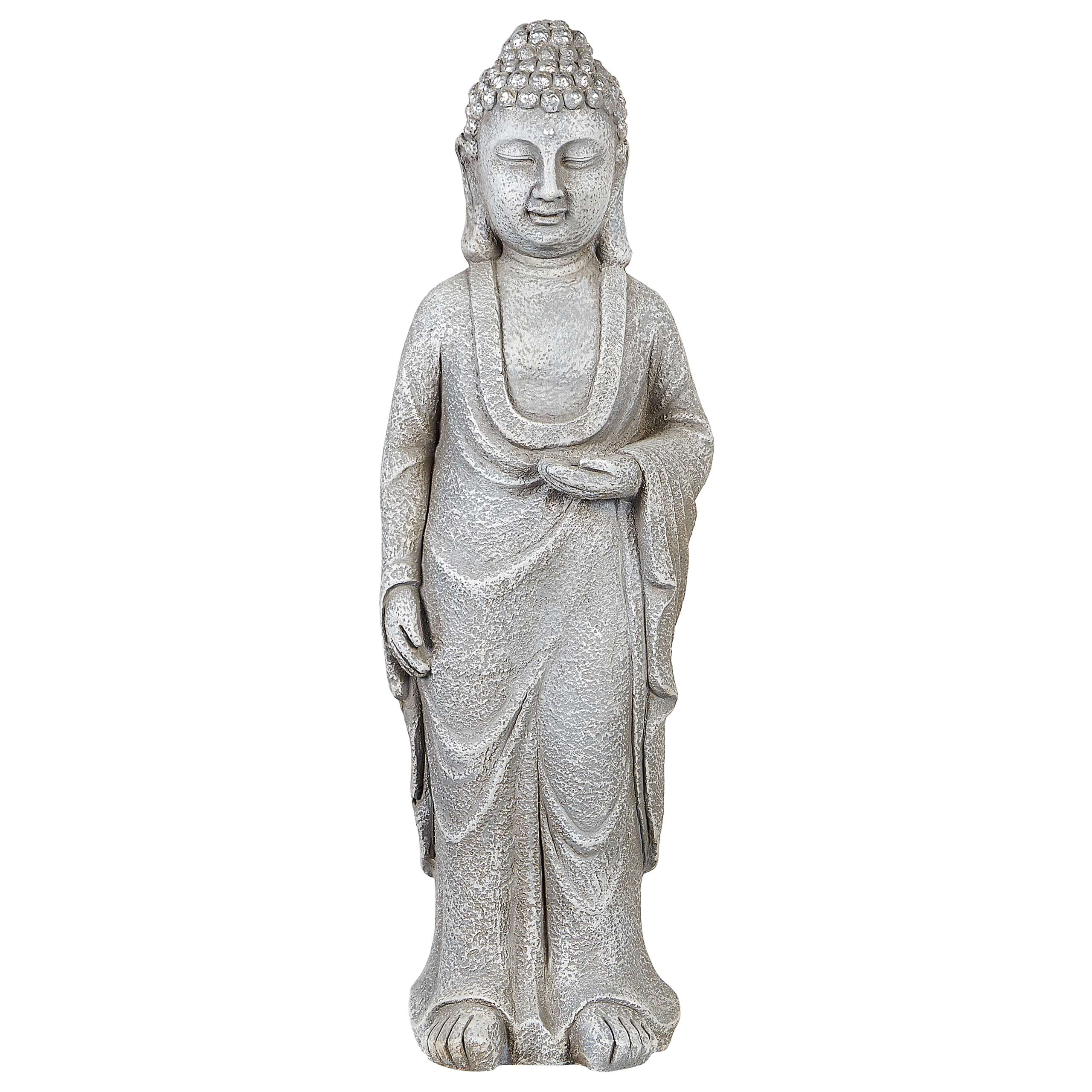 Beliani - Statue de jardin Oxyde de magnésium Gris THOIRY - 21x20x70- Beliani - Image 4