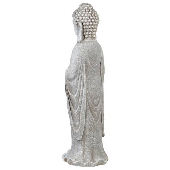 Beliani - Statue de jardin Oxyde de magnésium Gris THOIRY - 21x20x70- Beliani - Image 6