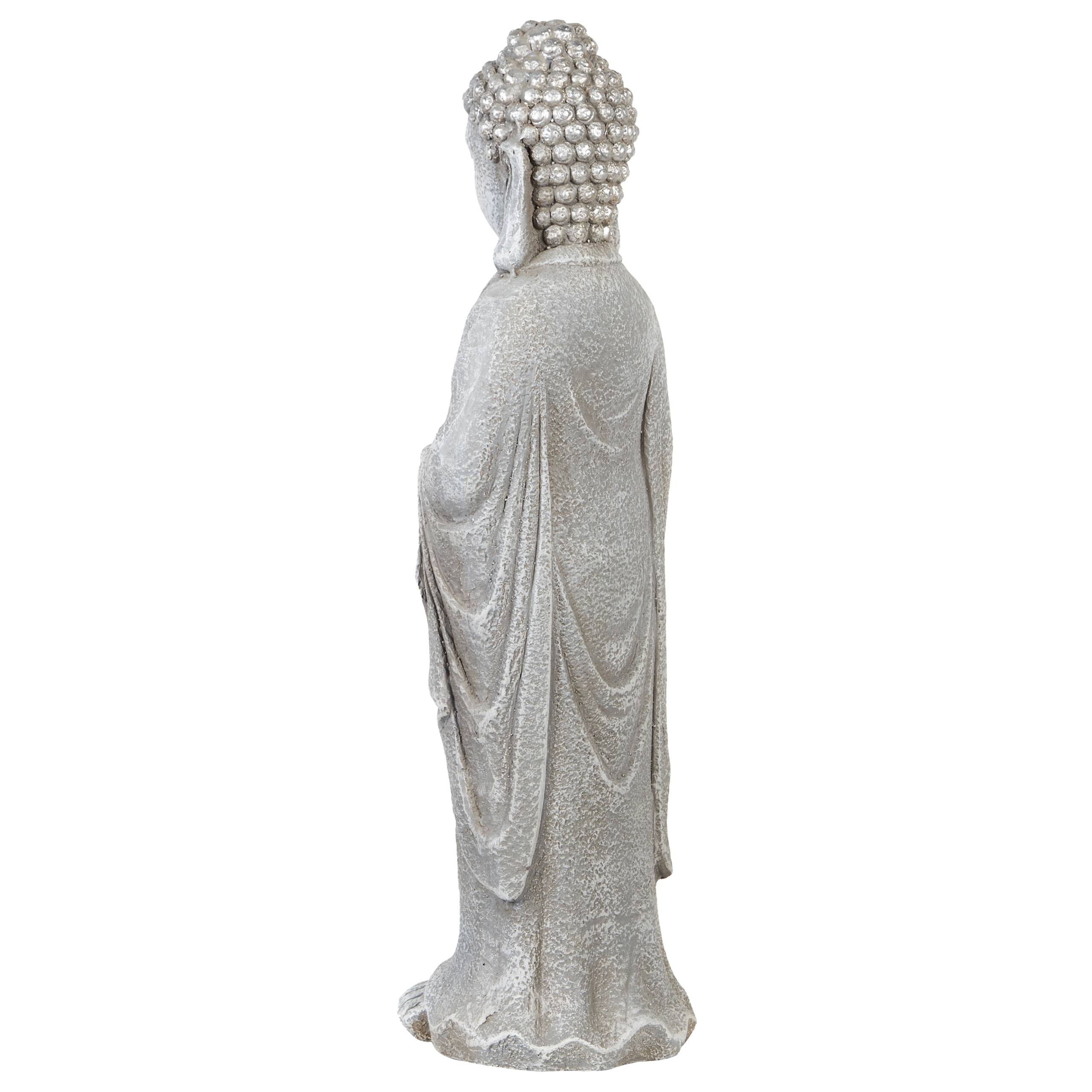 Beliani - Statue de jardin Oxyde de magnésium Gris THOIRY - 21x20x70- Beliani - Image 6