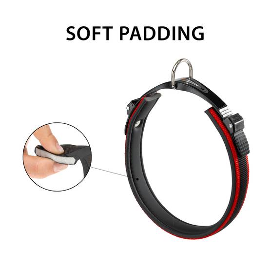 Ferplast - Ferplast Collier Chien ERGOCOMFORT C15/33 Collier pour chien de taille moyenne, fermeture avec micro-ajustement, rembourrage doux, dégagement rapide, - Imagen 7