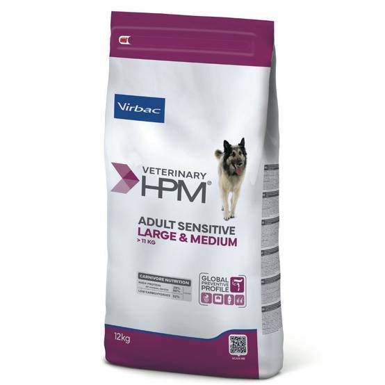 Croquettes Chien Veterinary Hpm Dog Sensitive Large & Medium - Virbac 3 kg - Imagen 3