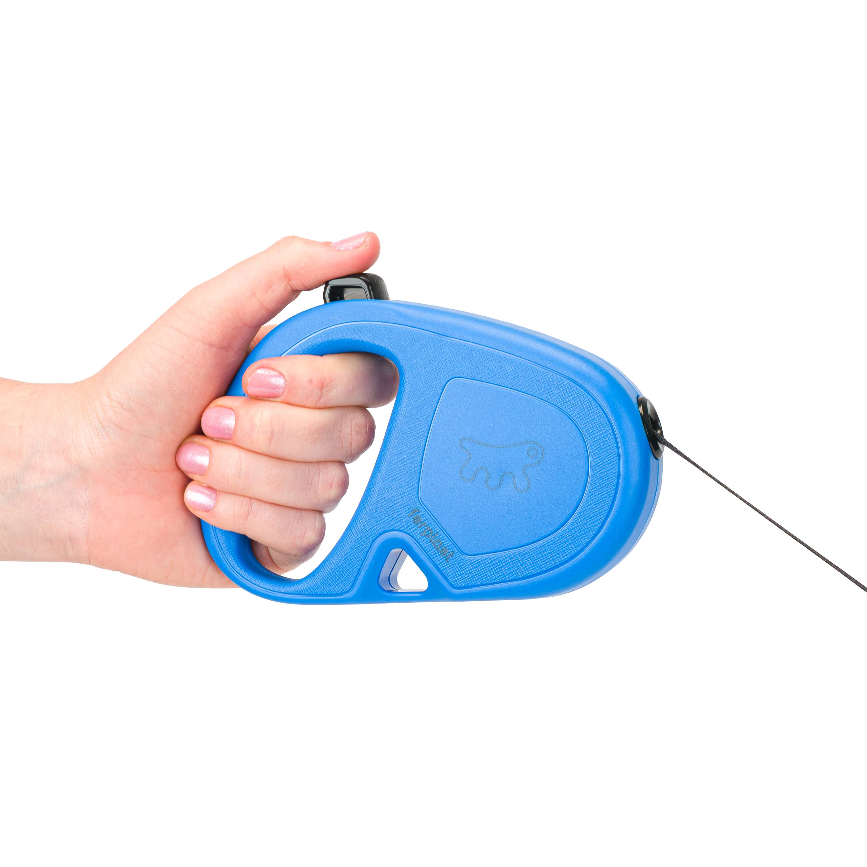 Ferplast - Ferplast Laisse Chien Enrouleur FLIPPY ONE, Laisse pour Chiens de Taille Moyenne jusqu'à 25 Kg. Sangle Extensible max 5 m. Bouton unique pour - Imagen 9