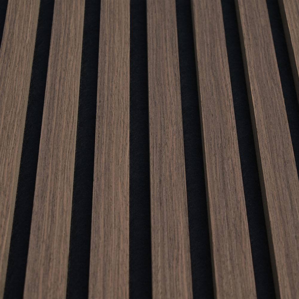 Home Deluxe - HOME DELUXE Panneau acoustique SONIC Smoked Oak - 80 x 40 cm I Panneaux acoustiques en bois Panneau mural Panneau acoustique Panneau MDF Revêtement - Image 7