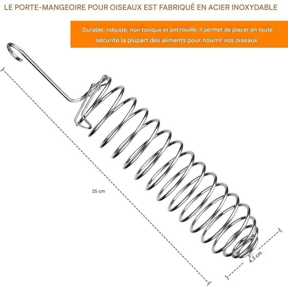 Distributeur de nourriture pour oiseaux - Lytech - Image 5