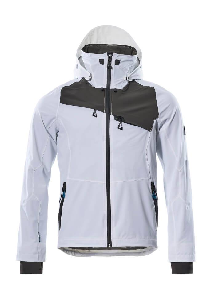 Mascot - Veste professionnelle d'extérieur imperméable Advanced - Taille S - Blanc / Anthracite Foncé - MASCOT - 17001-411-0618 S