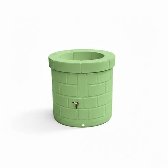 Récupérateur d'eau de pluie 340l + kit complet - plast'up rotomoulage - Image 1