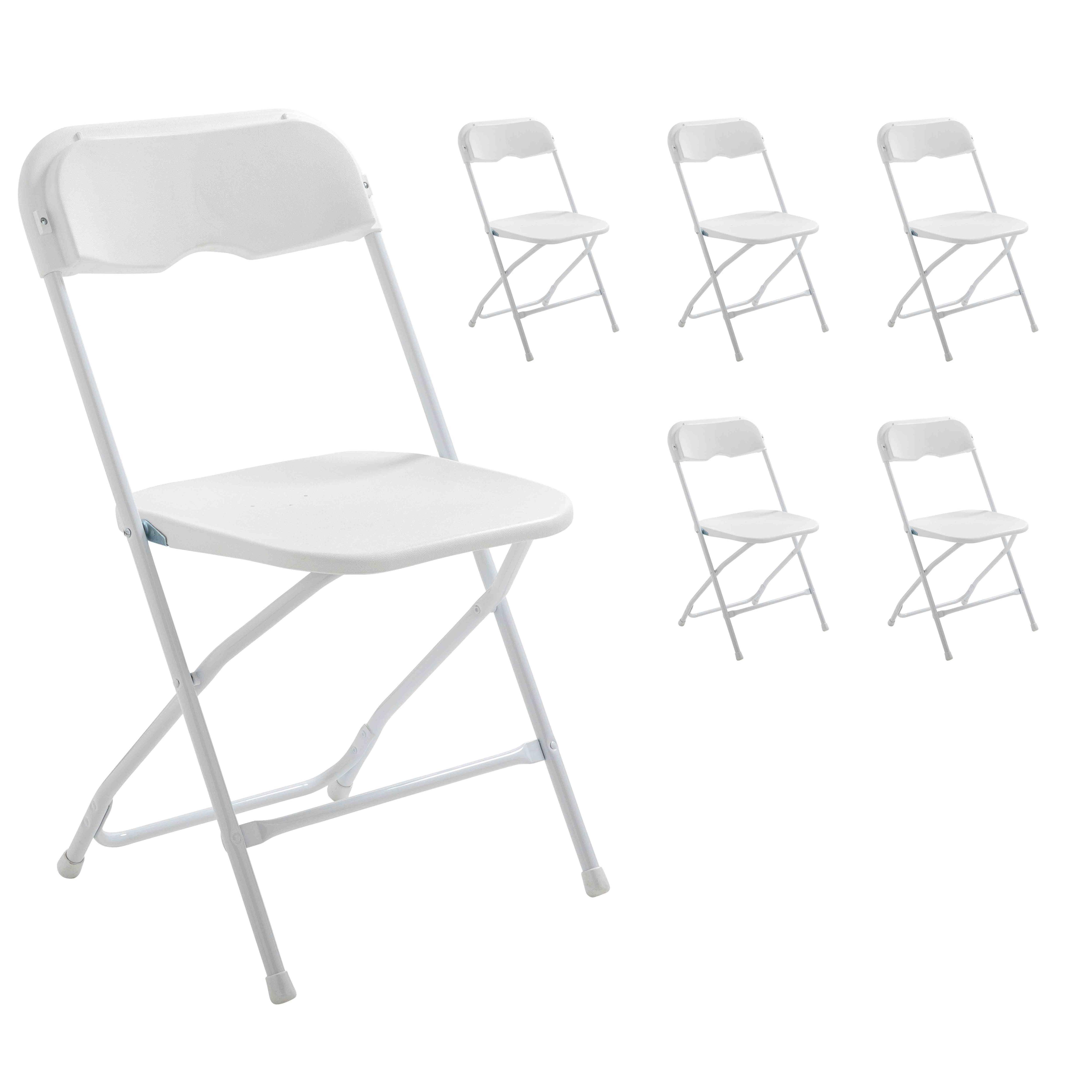 Oviala - Lot de 6 chaises pliantes REKKEM - Oviala - Imagen 1