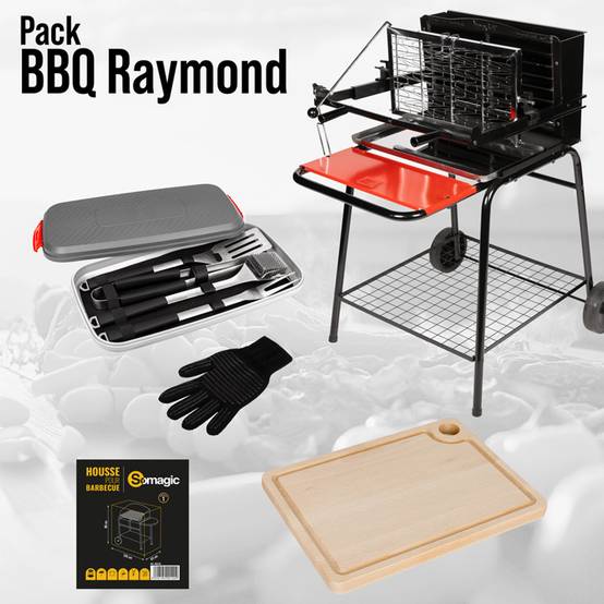 Somagic - Pack barbecue foyer vertical Raymond - SOMAGIC - Image 8