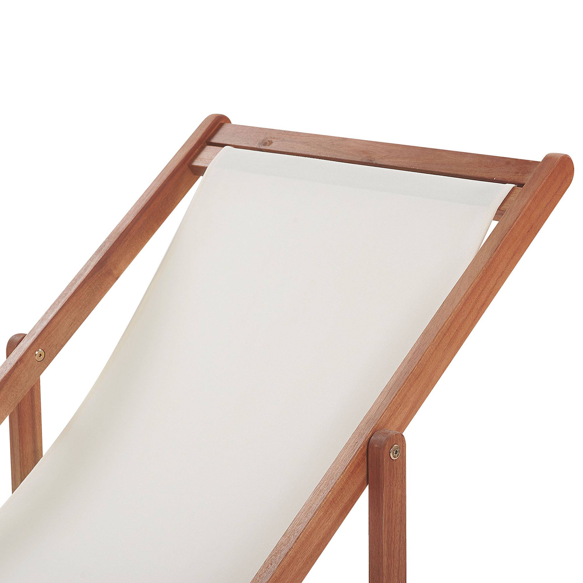 Beliani - Chaise longue Tissu Marron foncé ANZIO - Beliani - Imagen 7