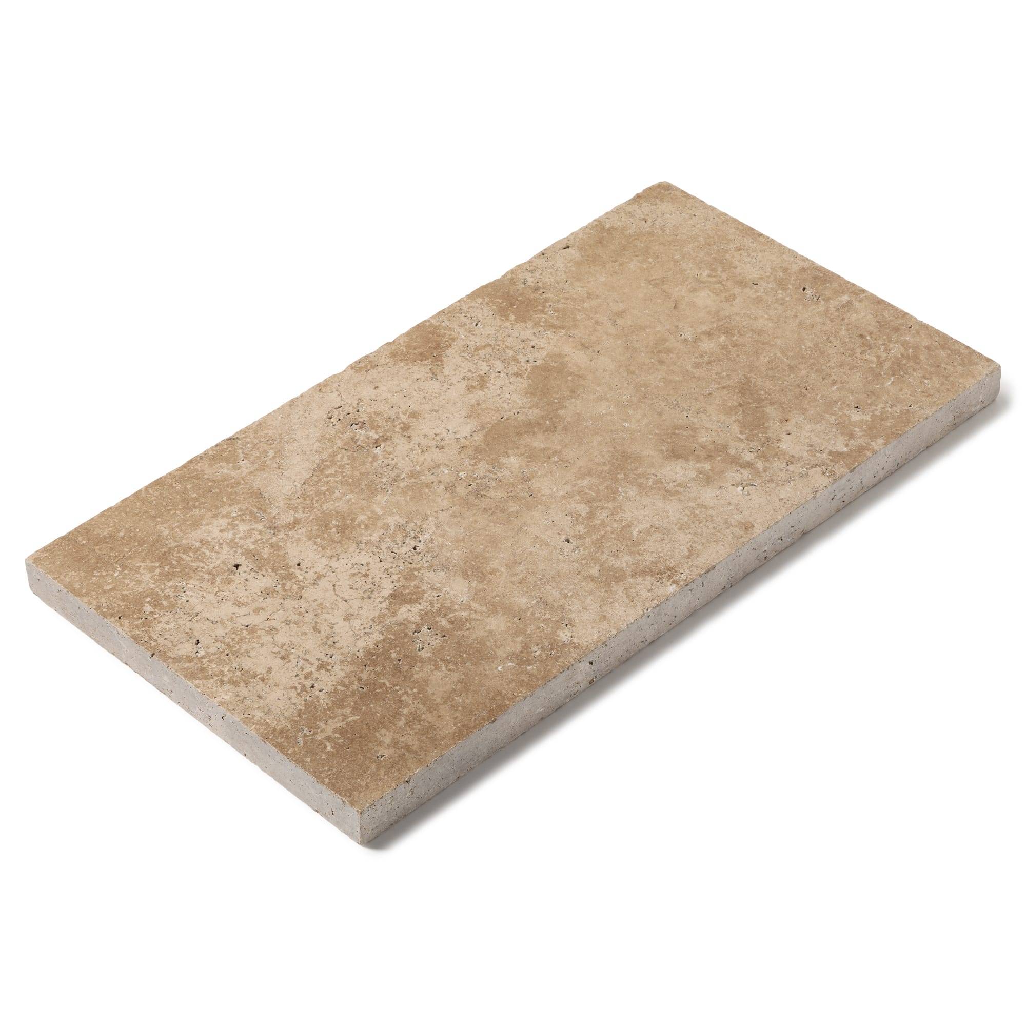 RO'MA Nature - Pas japonais Rectangle Travertin Beige Nuancé 61x33x3 cm (à l'unité) - RO'MA NATURE - Image 2