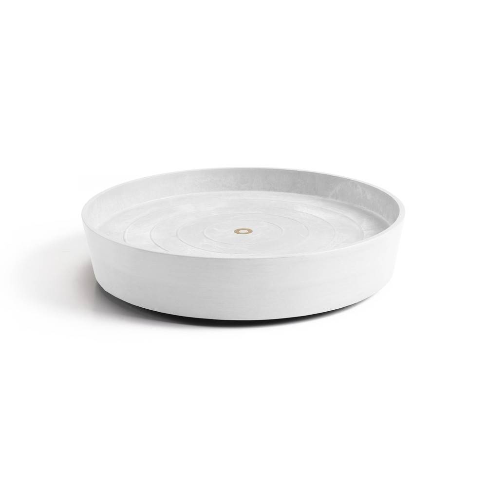 Ecopots - Soucoupe à roulette 50 Pure White ECOPOTS - Imagen 1