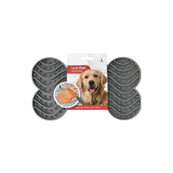 Tapis à lécher YUMMEE couleur gris taille L 29.8 cm pour chien. - Image 4