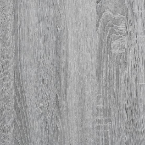 ComfortXL - Colonne de Rangement Bois d'Ingénierie pour Salon avec Porte 3 Étagères 90 cm Sonoma Gris - ComfortXL Outdoor Living - Image 10