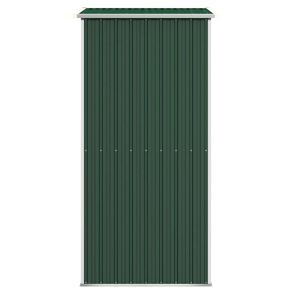 PANGIVO - Abri de jardin avec porte coulissante - Acier galvanisé - Vert 192x108x223 cm - Surface au sol 2,07m² - PANGIVO - Image 6