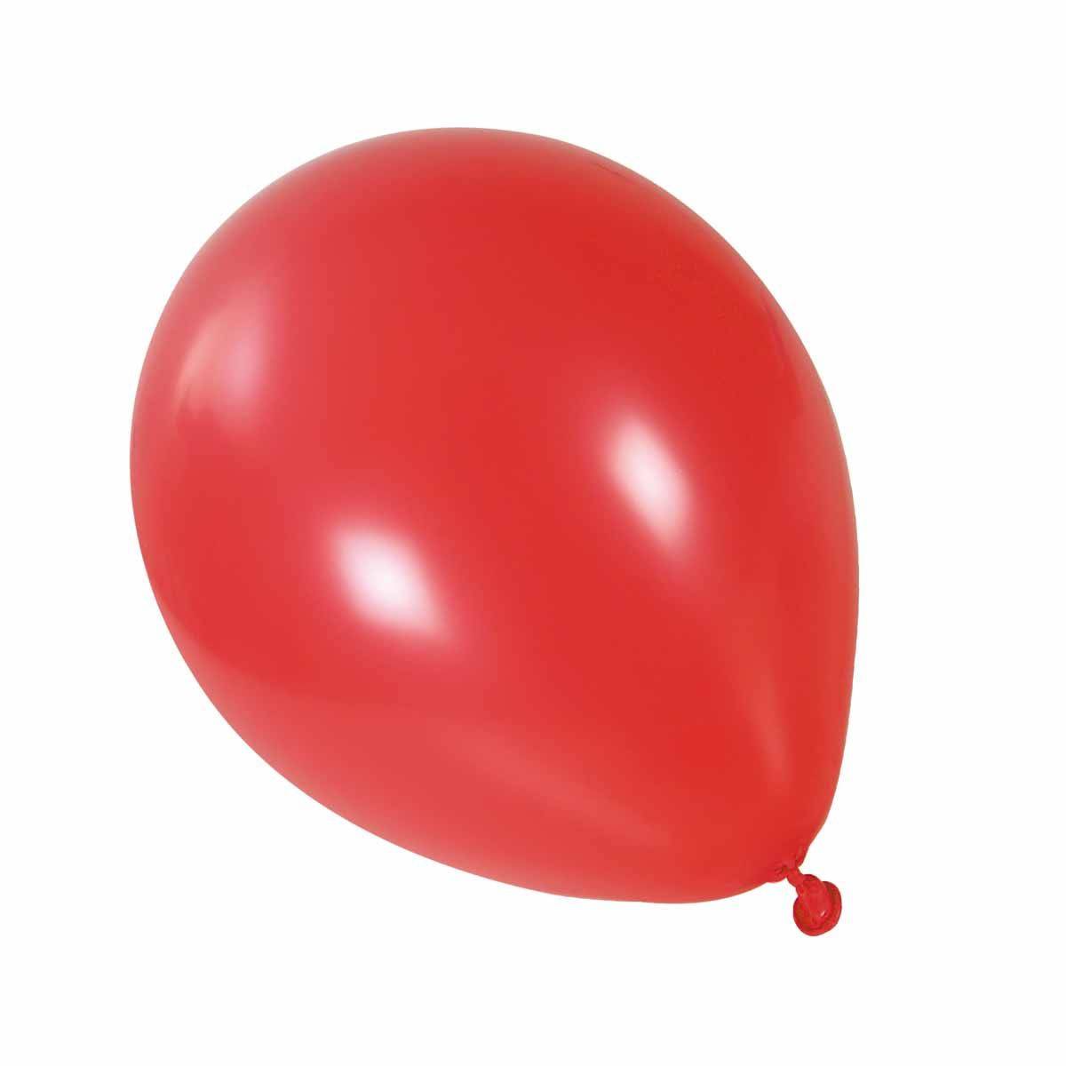 Lot de 10 Ballons en Latex "Gonflables" 30cm Rouge - Image 1
