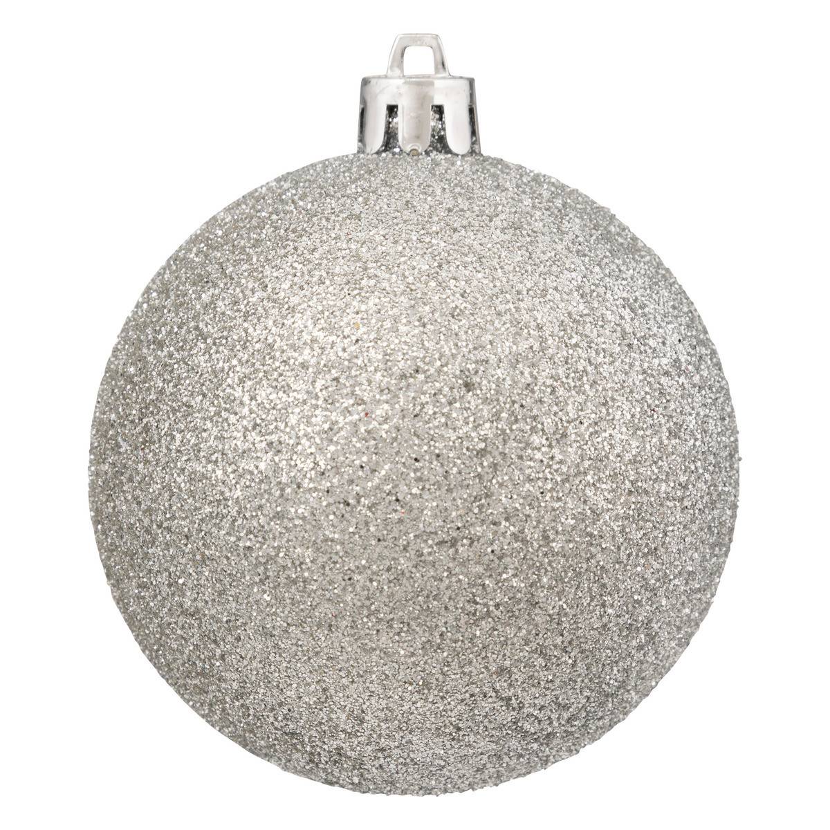 Atmosphera - Kit de sapin "Colorama de Noël" 18 pièces argent/blanc - Atmosphera Créateur d'intérieur - Imagen 6