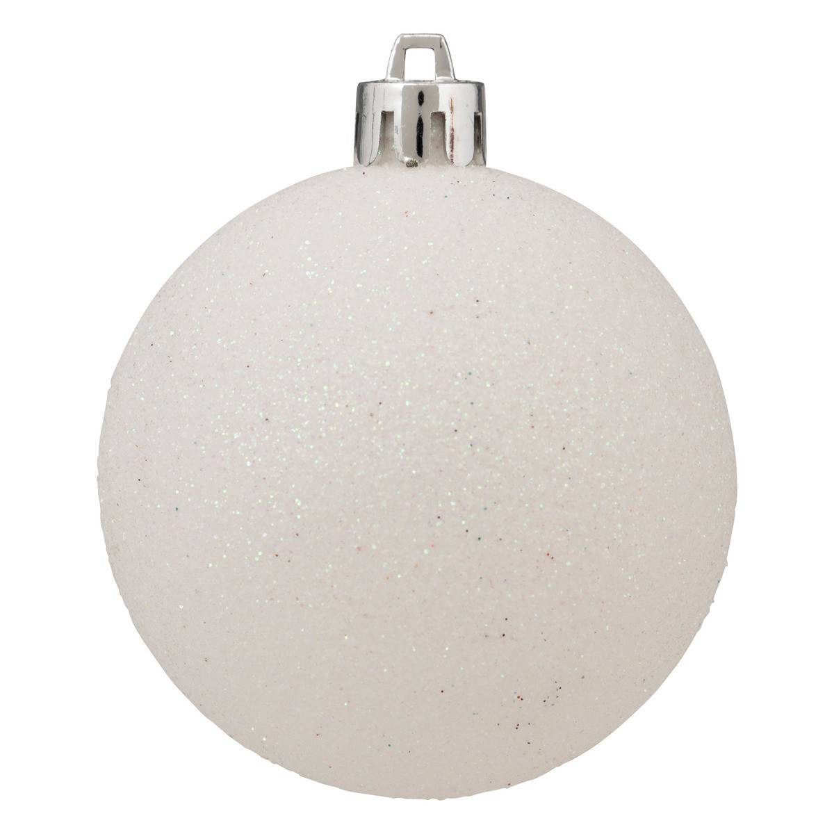 Atmosphera - Kit de sapin "Colorama de Noël" 18 pièces argent/blanc - Atmosphera Créateur d'intérieur - Imagen 9