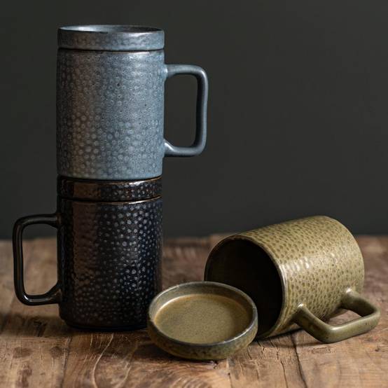 Mug avec couvercle Mewan 35 cl (1 modèle aléatoire) - Image 3