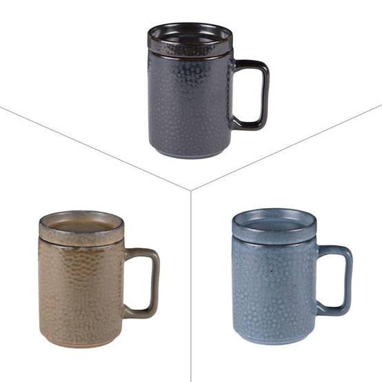 Mug avec couvercle Mewan 35 cl (1 modèle aléatoire) - Image 1