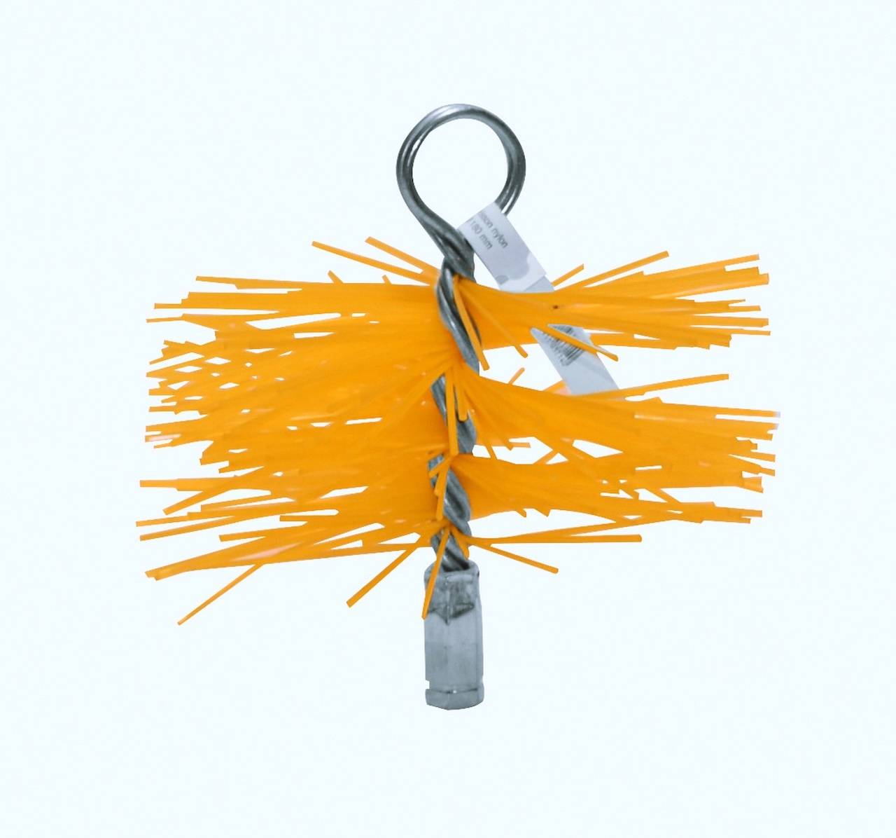 Hérisson de ramonage Brasier nylon Ø250 mm – pas M12/75