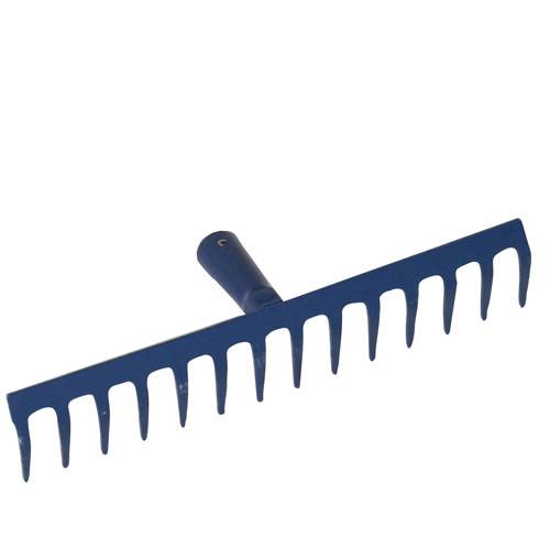Outils Perrin - Râteau soudé 16 dents courbes sans manche Outils Perrin