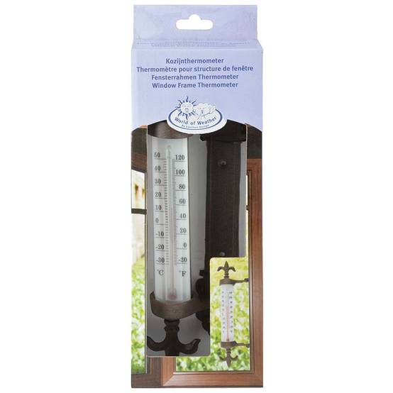 Esschert Design - Thermomètre fenêtre en Fonte 30cm - Esschert Design - Image 2