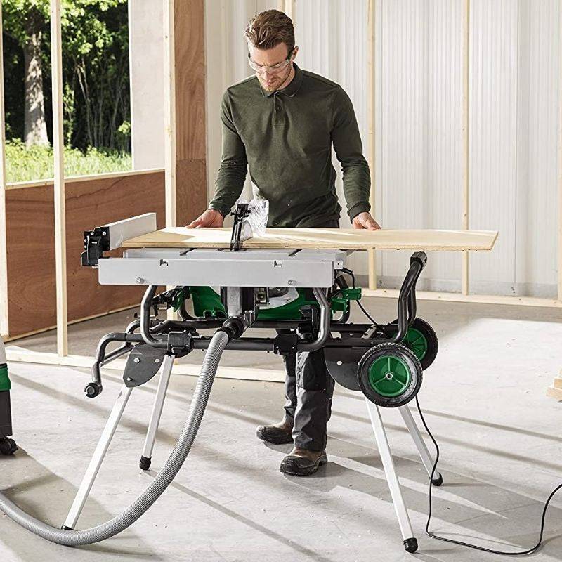 Scie sur table 254 mm HIKOKI C10RJWAZ 1500W avec support rabattable Hikoki - Image 4