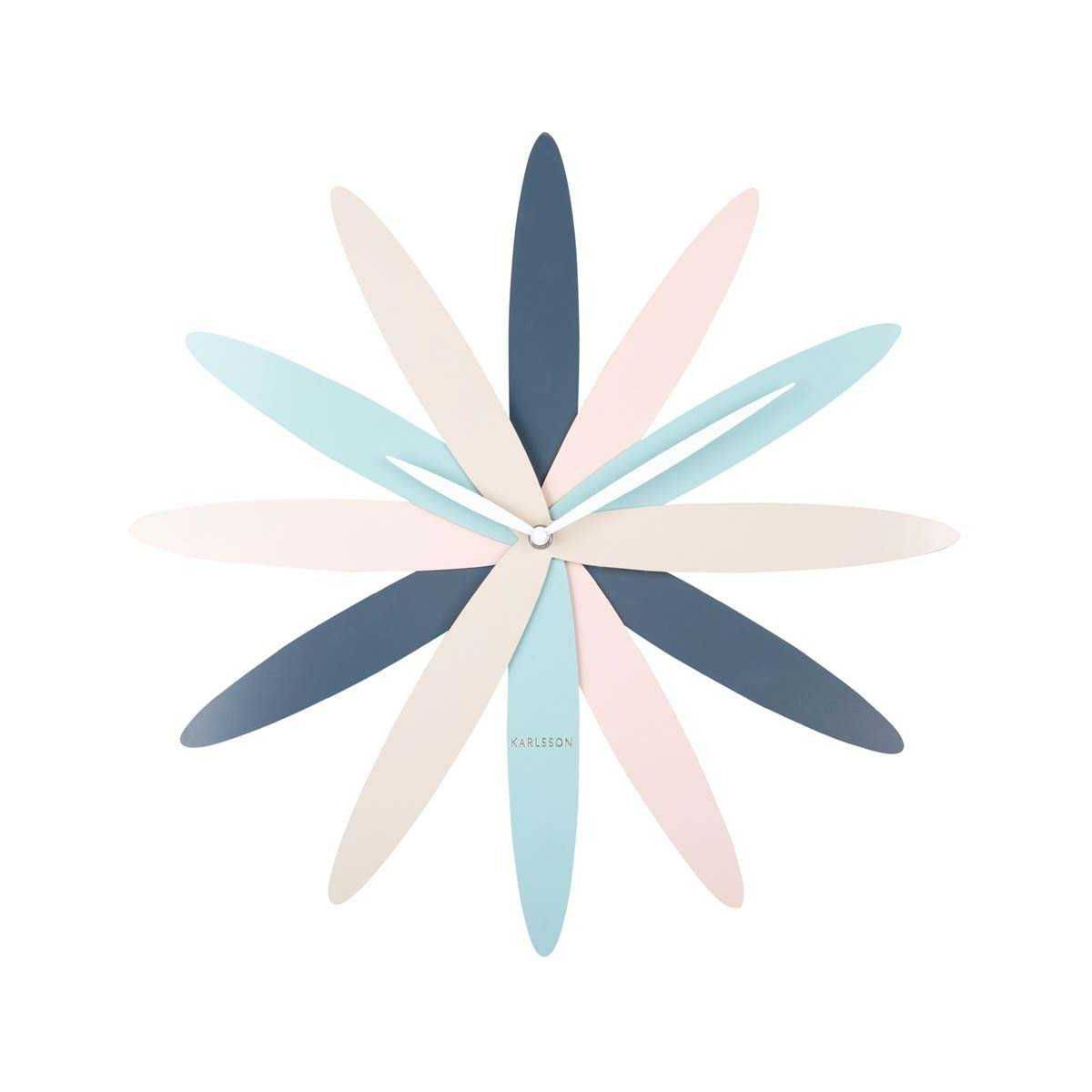 Karlsson - Horloge murale en métal Bloom - Imagen 1